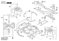 Bosch 3 603 M11 000 Pcm 8 Sd Compound Mitre Saw 230 V / Eu Spare Parts
